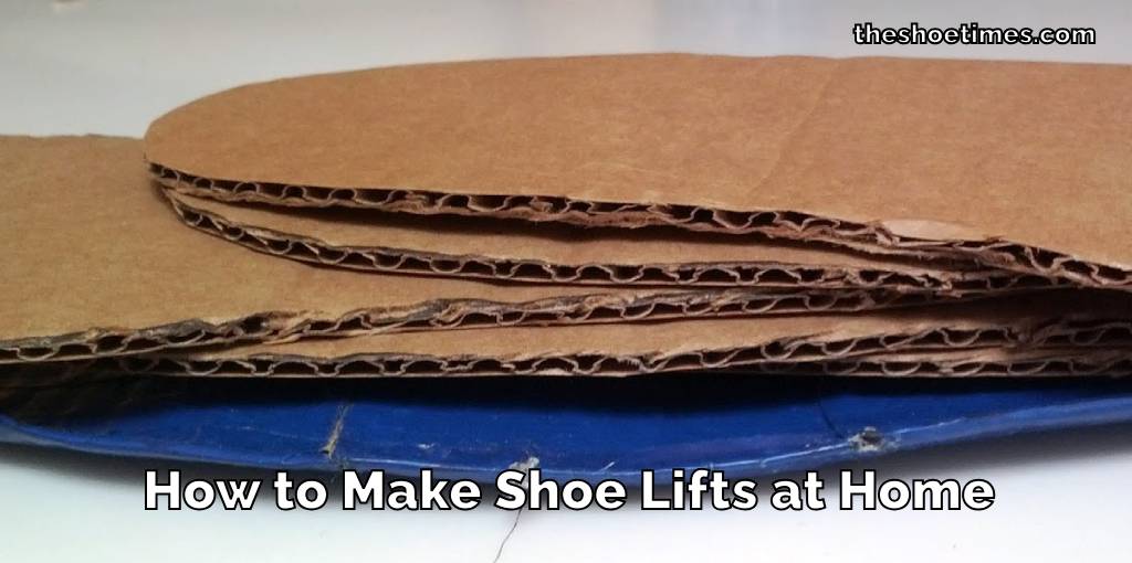 How to Make Shoe Lifts at Home