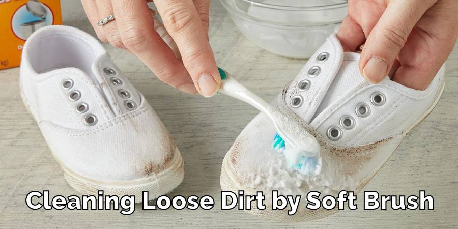 Cleaning Loose Dirt by Soft Brush