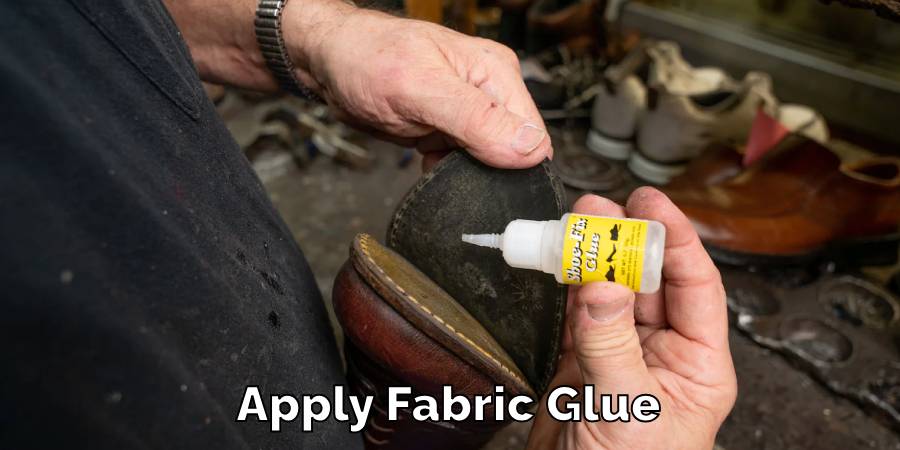 Apply Fabric Glue