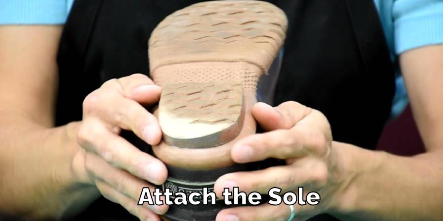 Attach the Sole