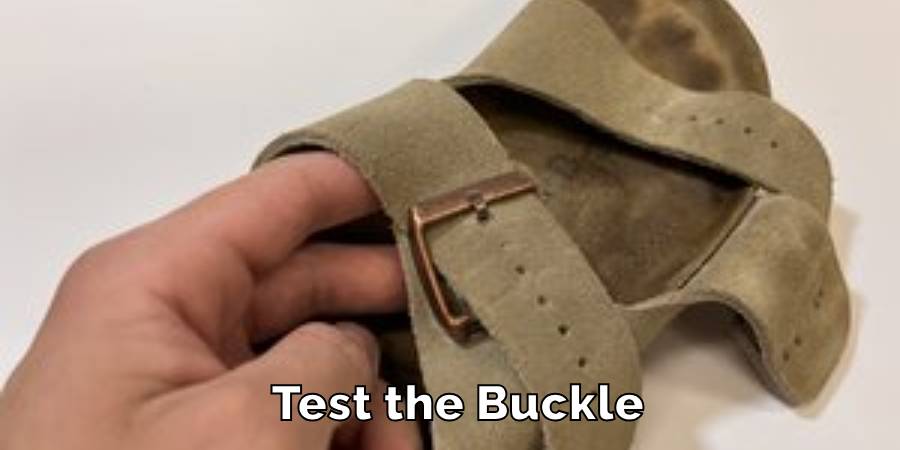 Test the Buckle