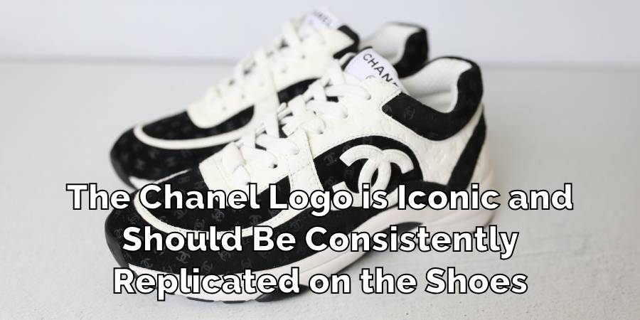 The Chanel Logo is Iconic and
Should Be Consistently
Replicated on the Shoes