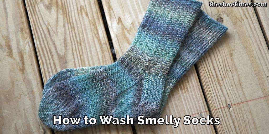 How to Wash Smelly Socks